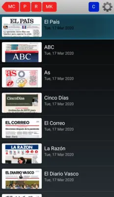 Kiosko y Más android App screenshot 0